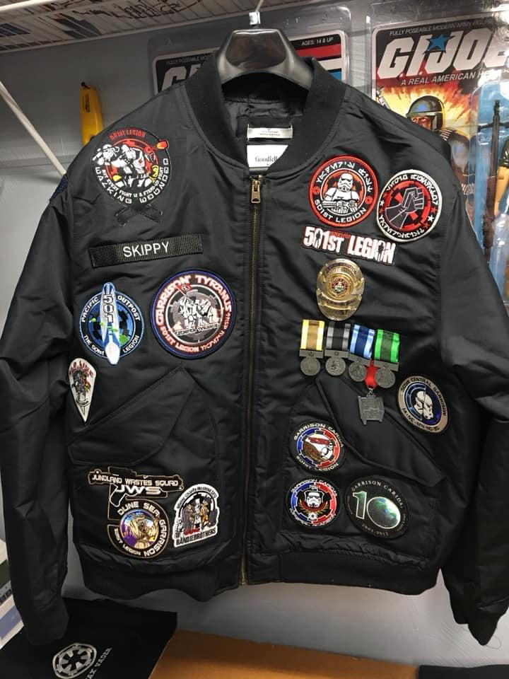 Custom Made-to-order Patch Jacket Flight Jacket YOU Supply the Jacket AND  Patches 