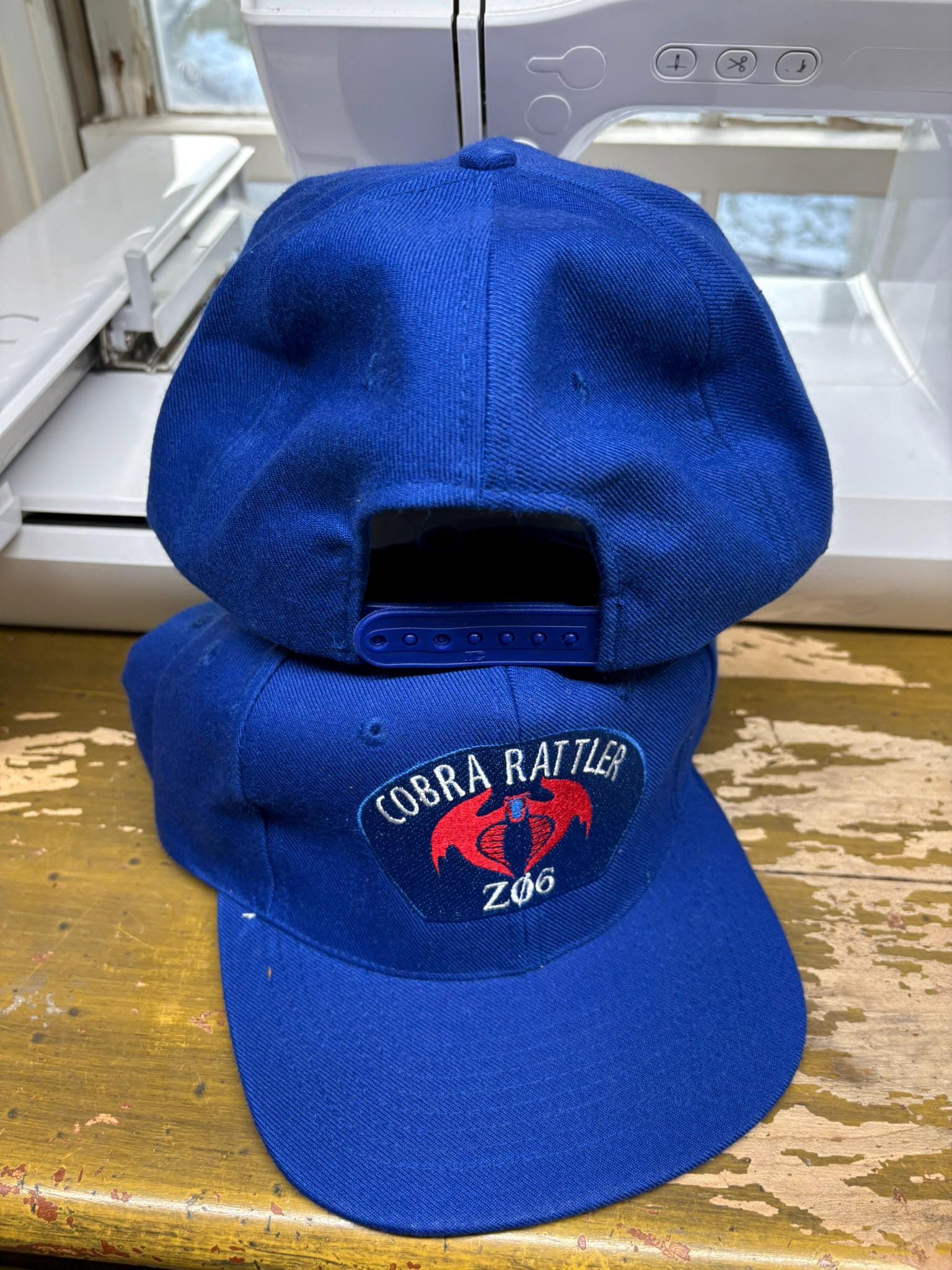 Script R Rattler Hat GI Joe A Real American Hero 1984 Cobra Rattler Pilot Wild Weasel Z06 ...