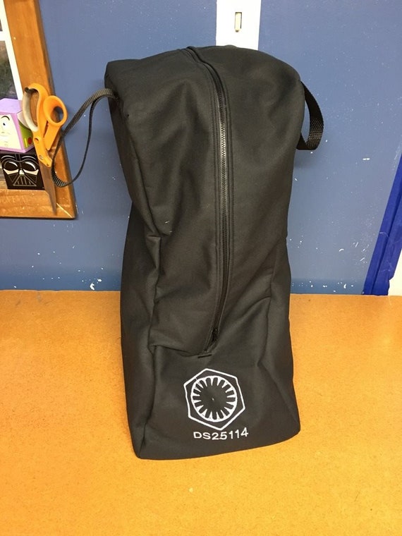 Star Wars TFA TLJ TROS First Order Officer Standard or Deluxe Boot Carry Bag