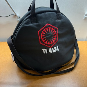 Bolsa de transporte para casco estándar de piloto de caza TIE de la Primera Orden de Star Wars TFA TLJ TROS