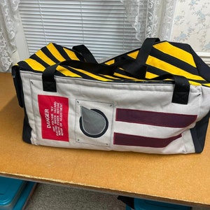Custom Made-to-order Ghostbusters Proton Pack Carry Bag looks like Ghost Trap for full size Proton Pack