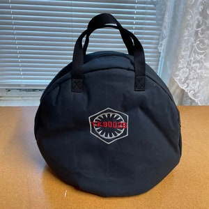 Star Wars The Force Awakens Last Jedi First Order Captain Phasma Standard Helmet Carry Bag
