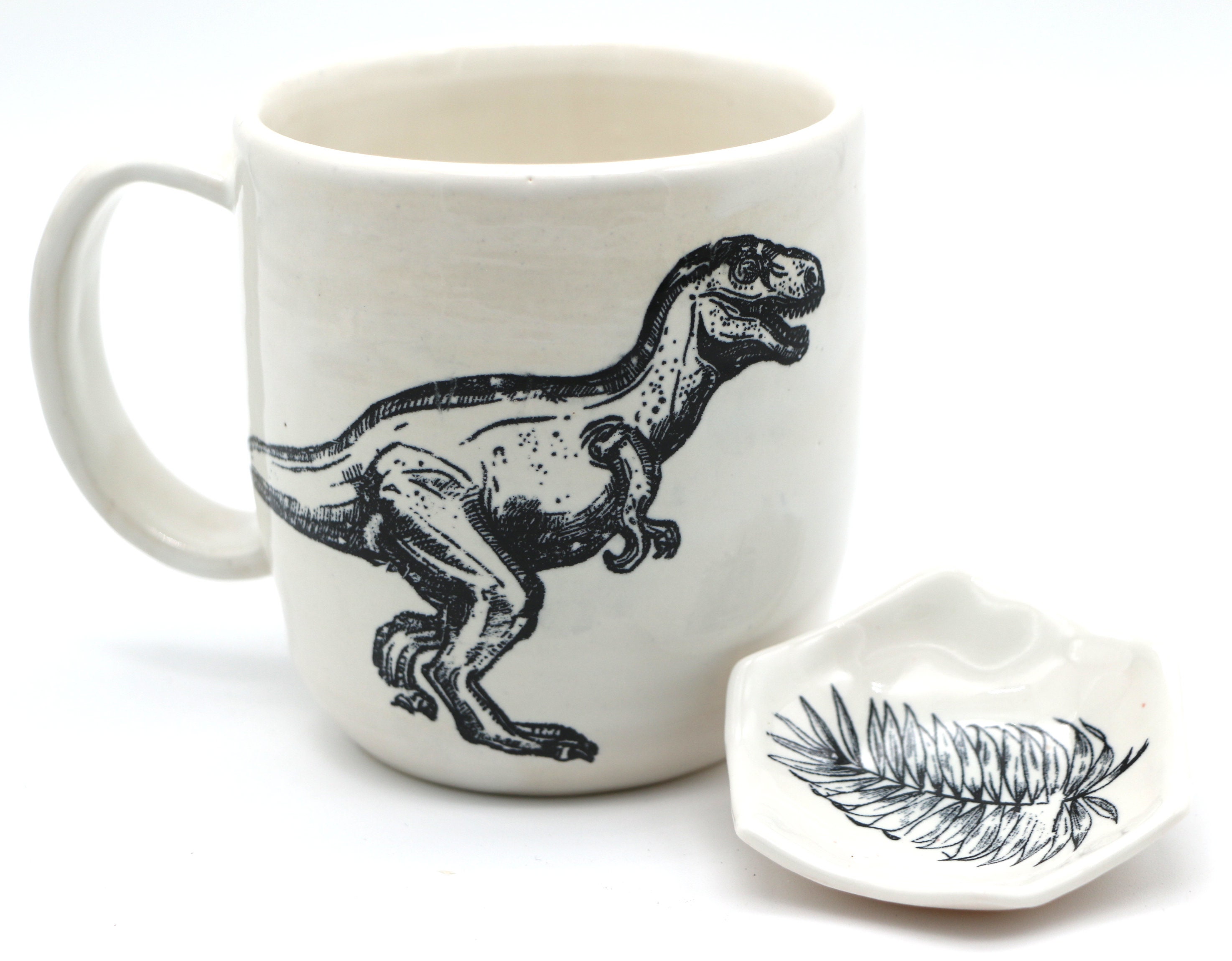 natural history museum dinosaur travel mug