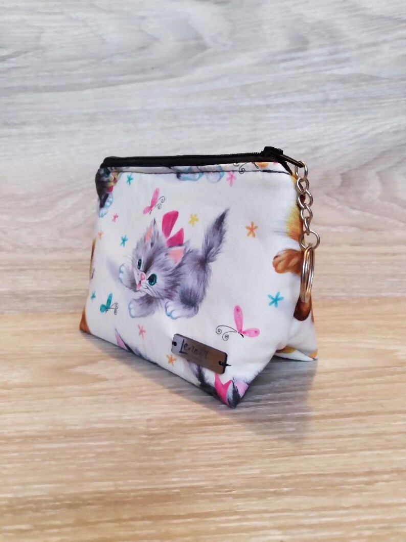 Choose your favorite Zipper Pouch Cosmetic Bag, Makeup Bag,Toiletry Bag,Gift, Make Up Pouch,pencil case, overnight case, pouch, bag, retro 画像 5