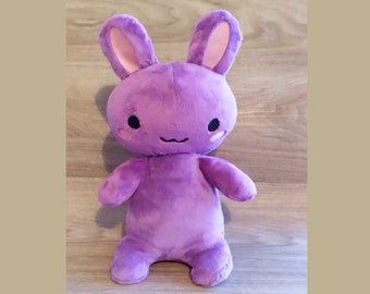 LARGE Bunshi ,  Bunny plush,cuddly plushie, cute soft toy,Rabbit Plush Toy, Gifts for Bunny Lovers,Funny Cute Gift Ideas, bun, bunnies, hare