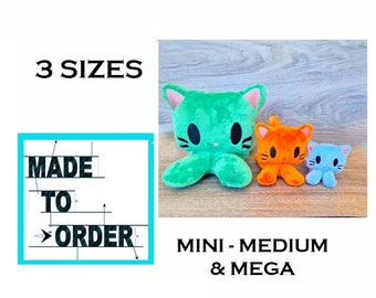 28 COLOR CHOICES-Tiny Cat plush,cuddlyplushie kawaii marshmallow cat,cute soft toy,Cat Plush Toy,Gifts for Cat Lovers,Ideas,mini cat