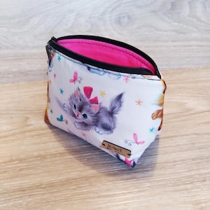 Choose your favorite Zipper Pouch Cosmetic Bag, Makeup Bag,Toiletry Bag,Gift, Make Up Pouch,pencil case, overnight case, pouch, bag, retro 画像 6