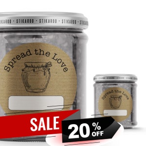 VENTE (20 % de réduction) Chigwell Blank Jam Preserve Chutney Pickling Labels Stickers