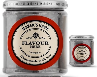 Personalised Jam, Preserve, Conserve Sticky Labels - Pennsylvania Cream design