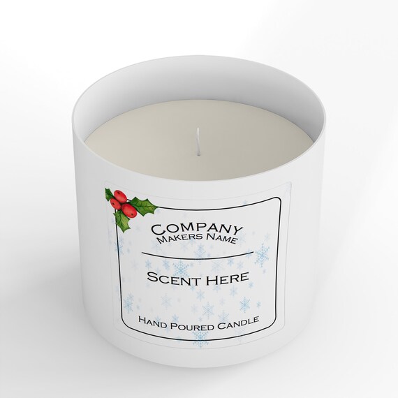 Personalised Custom Candle Design Labels Personalized Custom Etsy