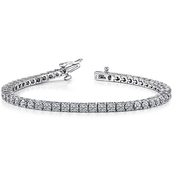 solitaire tennis bracelet