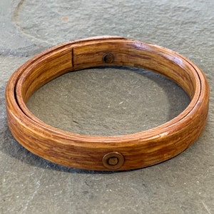 Wooden Bangle Bracelet