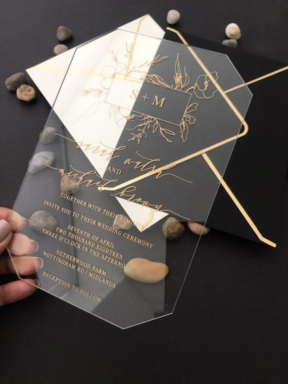 Clear Wedding Invitations Diy - Wedding Ideas You have Never Seen Before