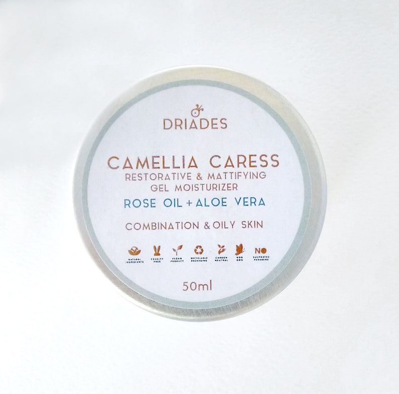 Zero waste moisturizer for oily skin combination skin Vegan Etsy