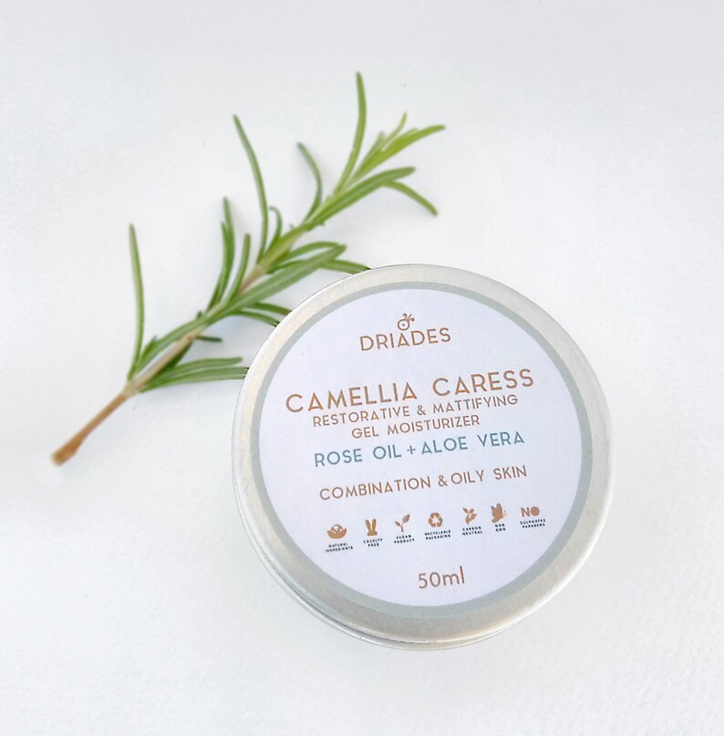 Zero waste moisturizer for oily skin combination skin Vegan Etsy