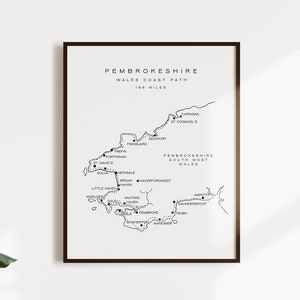 Wales Coast Path Pembrokeshire Print