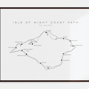 Isle of Wight Art Print
