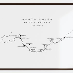 South Wales Coast Path Print