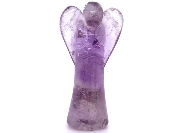 Amethyst Angel Figure, Amethyst Figure, Crystal Angel, Stone Figure, Guardian Angel, Amethyst Decoration