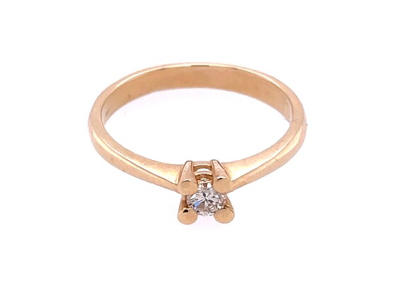 Diamond Ring, Engagement Ring, Wedding Ring, Gold Ring, Ring with Diamond, Ring 585 Gold, Delicate Gold Ring, Brilliant Ring, Diamond Engagement Ring
