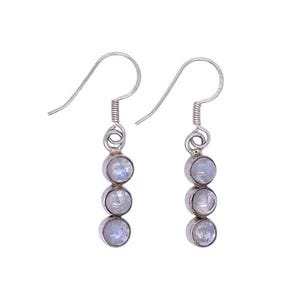 Moonstone earrings, moonstone earrings, blue gemstone earrings, moonstone sterling silver, moonstone jewelry, gemstone silver earrings