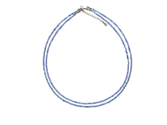 Tanzanite silver necklace, purple tanzanite necklace, gemstone necklace, tanzanite silver 925, tanzanite pearl necklace, noble necklace 925
