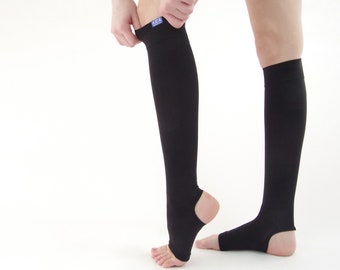 open toe and heel socks