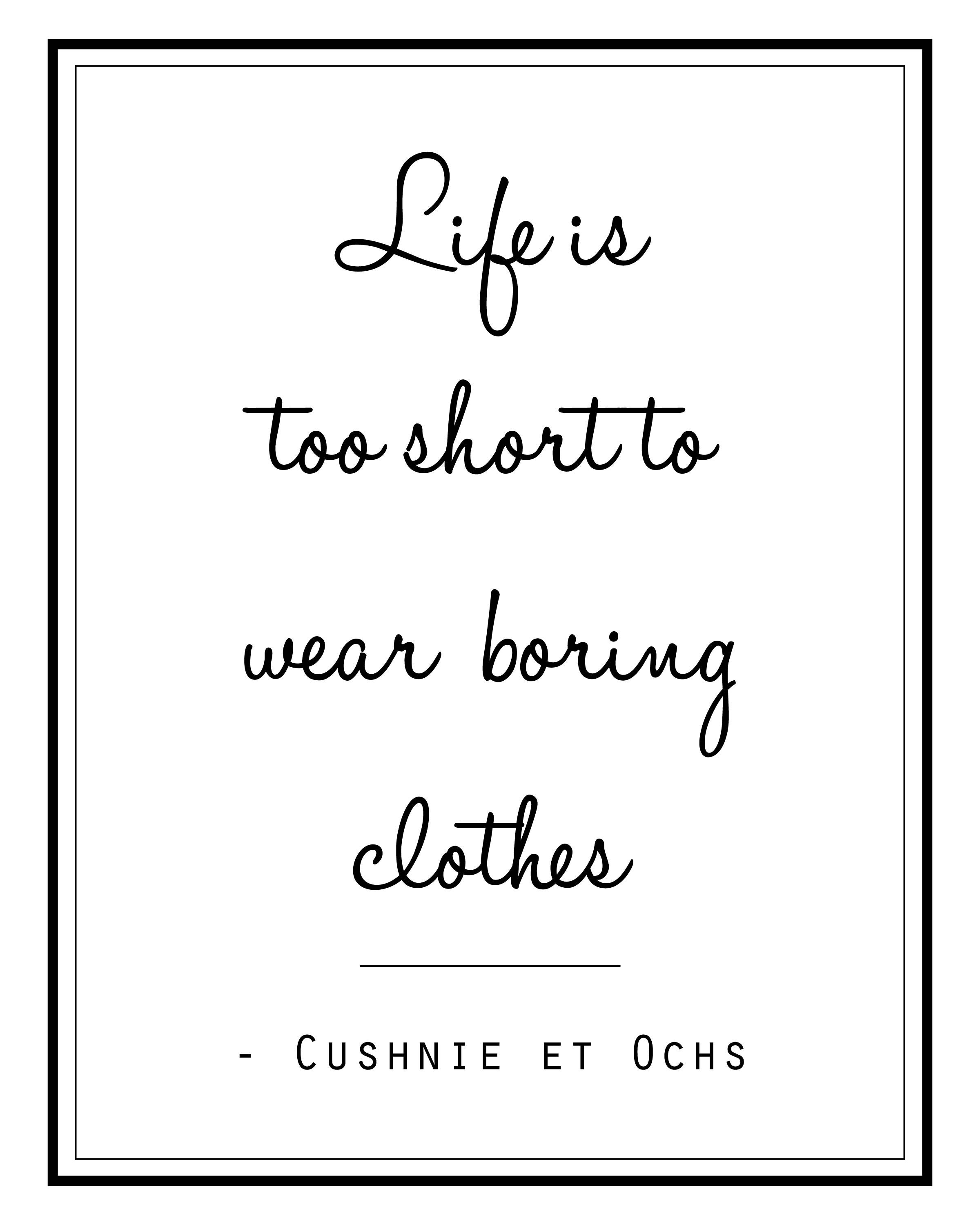 Closet Decor / Closet Organization / Fashion Quotes / Life is Etsy 日本