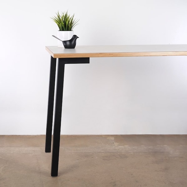 Adjustable Dining Table Legs, Angled Modern Desk Legs, Set of 4