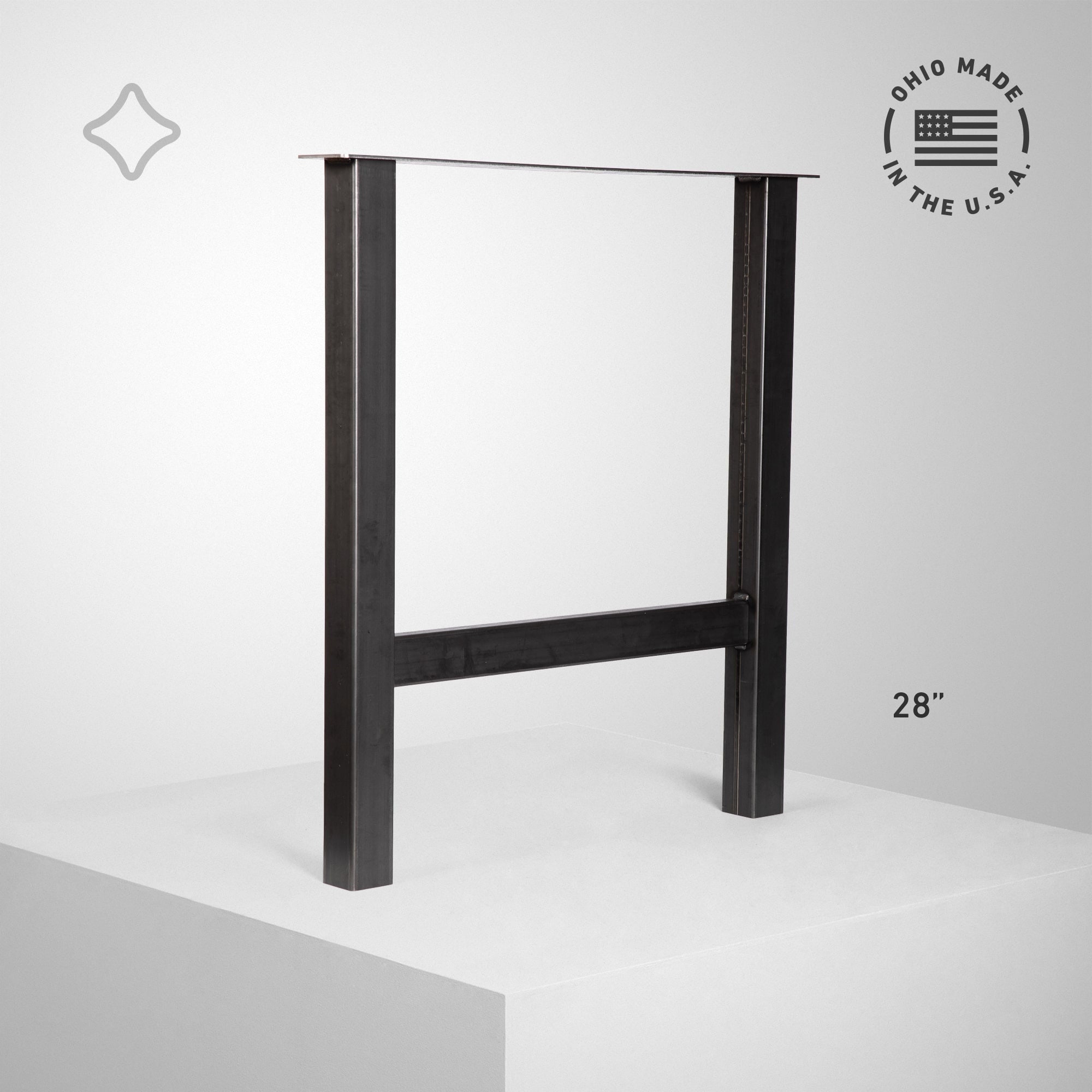 H Frame Metal Table Legs Furniture Legs 28 Dining Table or Desk