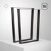 Dining Table Legs, Metal Desk Legs, Industrial Furniture, 28' 1x2 Tube