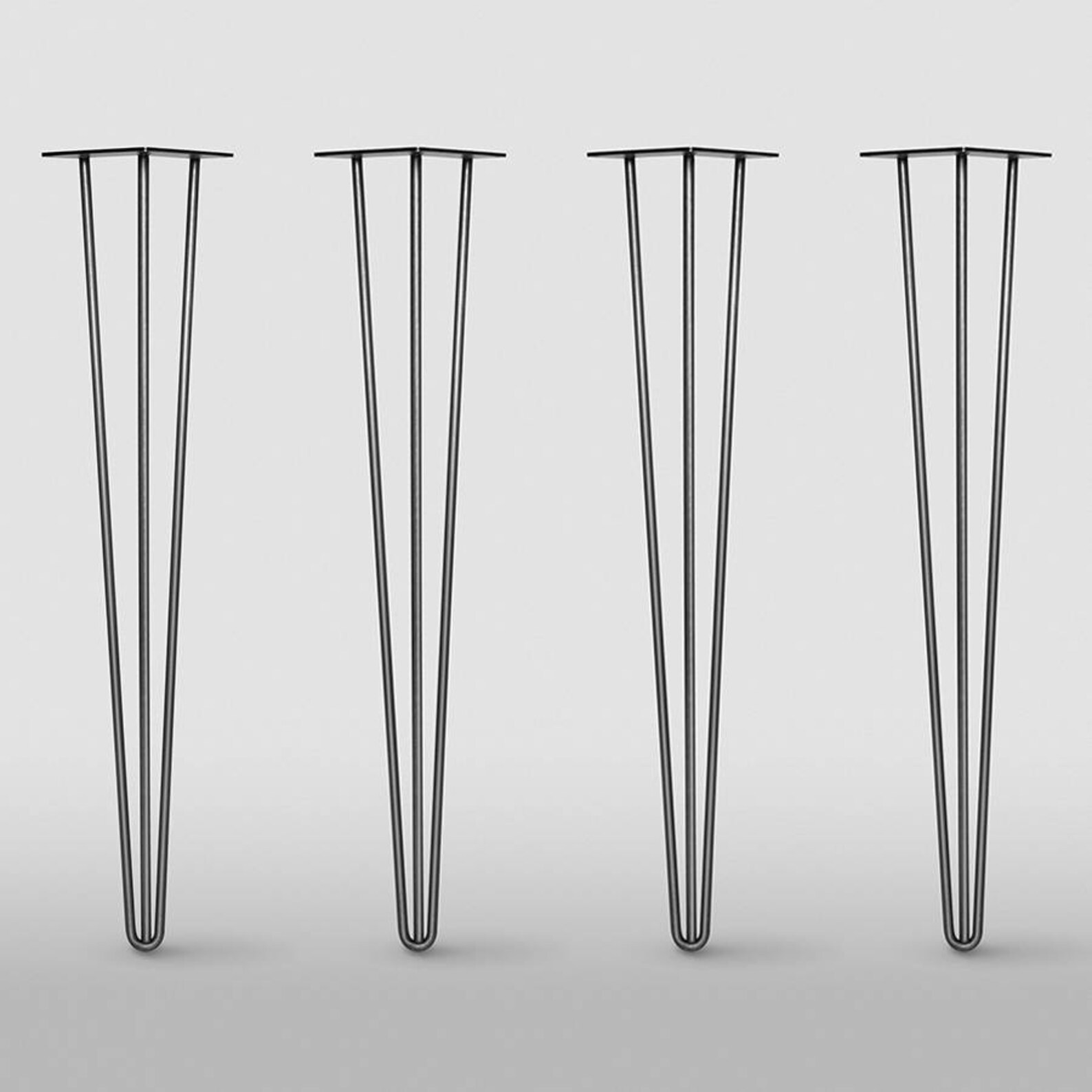 Heavy Duty 3ROD Hairpin Leg Table Legs for Dining Table Desk Etsy