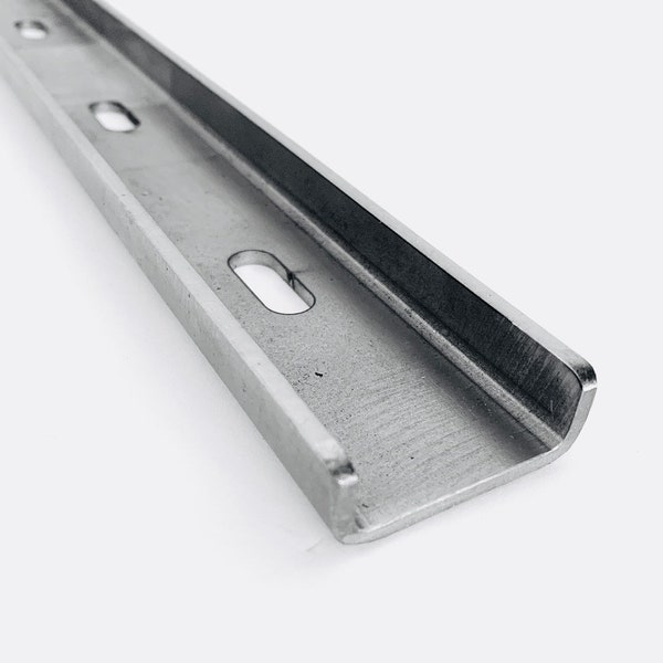 48- 56" LOW PROFILE Channel Support Bracing /C Channel/ Metal Bracing/Table Bracket/Metal Bracket/Live Edge Wood