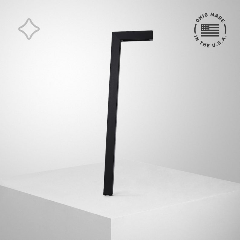 Adjustable Dining Table Legs Angled Modern Desk Legs Set of Etsy