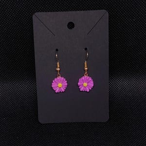 Daisy, Dangle, Earrings