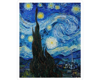 Starry Night, Van Gogh -  Vinyl Decal