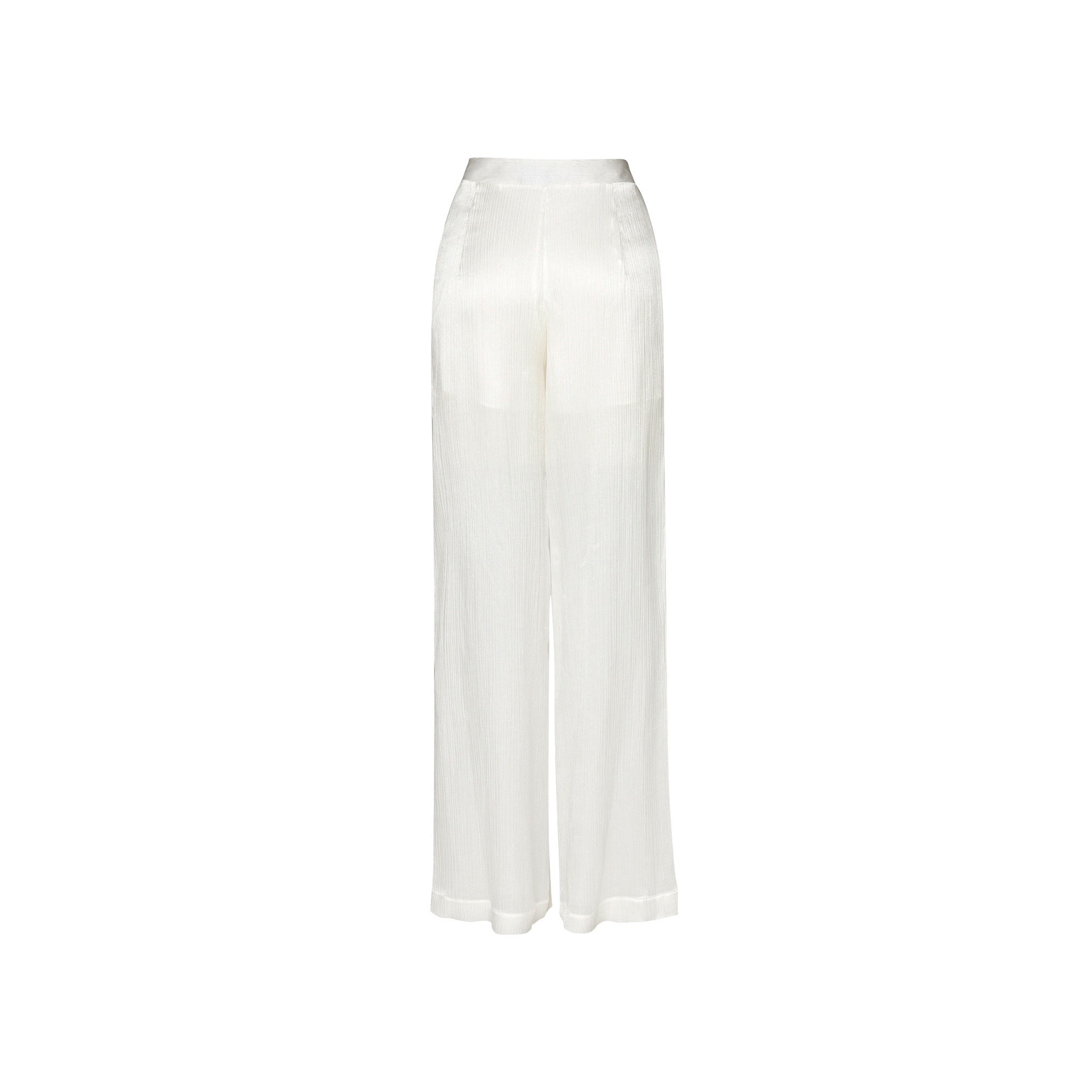 White Silk Womens Summer Pant Suit Boho Silk Ikat Strap Top - Etsy