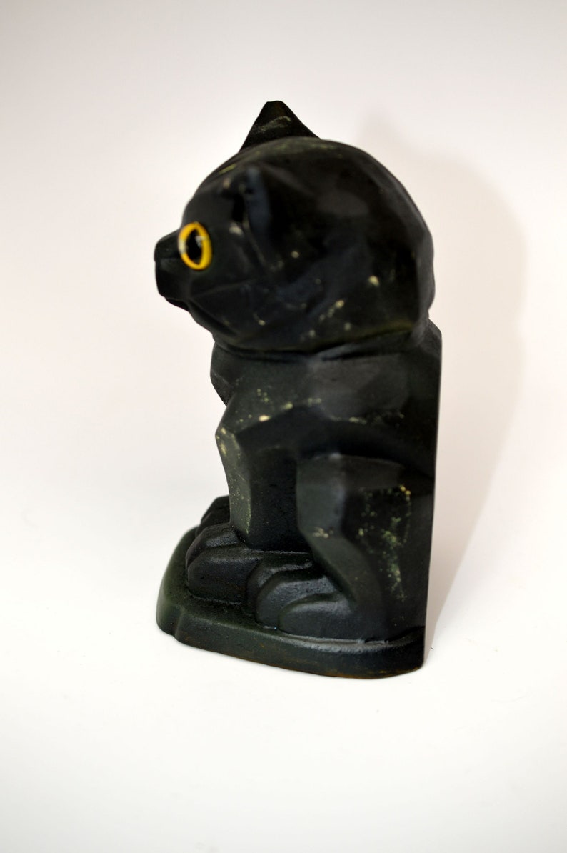 Vintage 1930's Art Deco Halloween Black Cat Incense Burner Etsy Australia