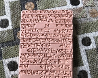 The Anzu Bird and its Nest Atop the Mountain: Passage from the Sumerian Lugalbanda Epic on a Clay Tablet