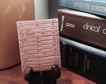 Ancient Anatomy: The Parts of the Eye in Sumerian on a Clay Tablet