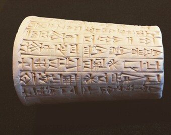 King Hammurabi Half-Barrel Inscription