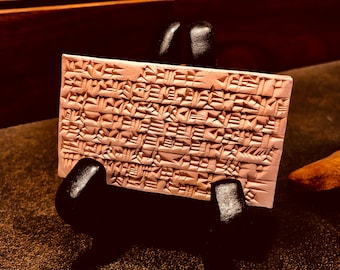 The Epic Lovemaking of Enkidu and Shamhat: Clay Tablet With a Passage from the Epic of Gilgamesh