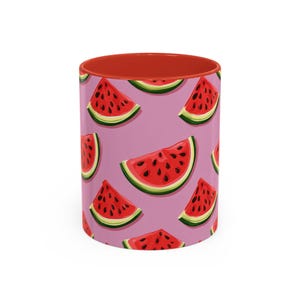 Watermelon Vibes Coffee Mug - Fun Kitchen Decor, Summer Gift, Cute Drinkware, Fruit Lover's Mug, Unique Gift Idea