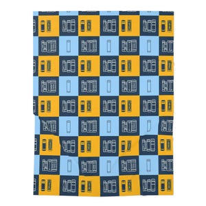 Colorful Baby Swaddle Blanket: Soft Jersey Polyester, Hand-Illustrated