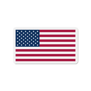 Patriotic Die-Cut Magnets, USA Flag Decor, Reusable Fridge Magnets, Vintage American Flag Magnet, Home & Office Decor, Perfect Gift