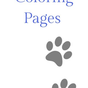 Libro da colorare digitale sugli animali