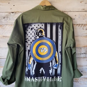 Giacca Captain America Preds