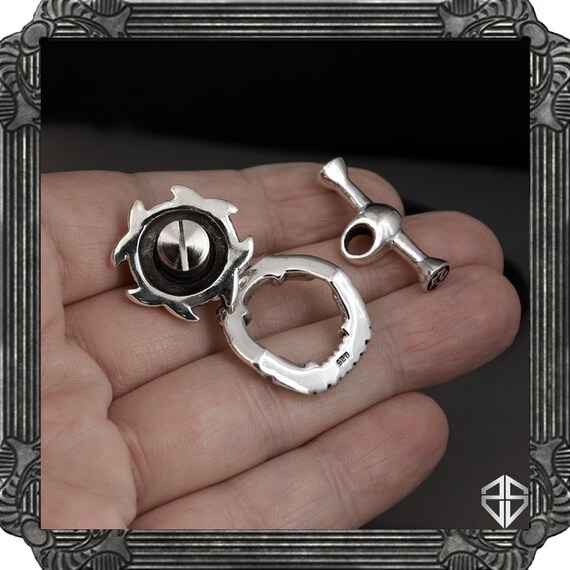 Two Piece Wallet Concho Large Biker Cross Concho Sterling Two Piece Wallet Concho Large Biker Cross Concho Sterling