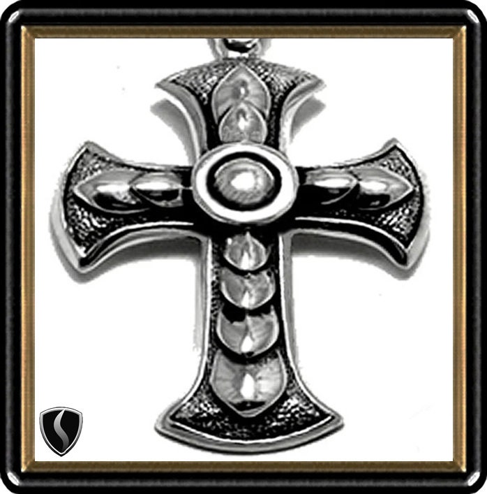 Sterling Silber schwere Drachen Rüstung Kreuz Anhänger mutigen mächtigen Regal große Kreuz-Design