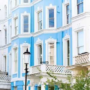 Luxury London House Photos, London Home Photography, London House Wall Art, Romantic London Photography, London Style Photo Prints
